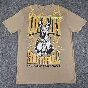 Southpole Shirt Mens Large Loyalty Dog Graphic Streetwear Short Sleeve Crewneck